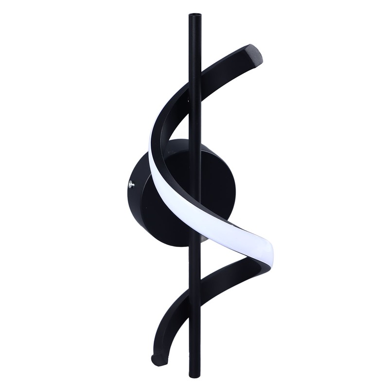 LED Wall Sconce Lighting 18W 3000K Warm White Modern Spiral