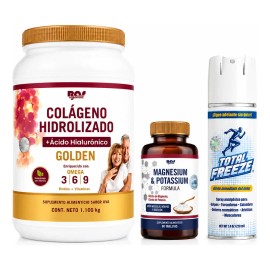 Kit Colágeno Uva + Magnesio Citrato 60 Tabs + Regalo
