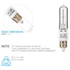 (Pack Of 4) Q75CL/MC - 75 Watt JD T4 E11