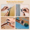 Heavy-Duty Carbide Scraper Tool, 2.5" Blade for Removing Paint, Adhesive,