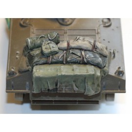 Value Gear 1/35 Scale Sherman Engine Deck Set #4 Value Gear Details - Resin Stowage