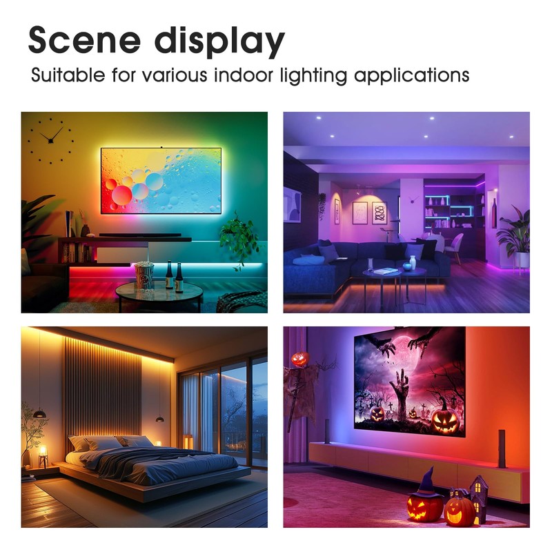 Compact Mini WLED Controller With Mic,DC 5~24V Addressable Led Controller