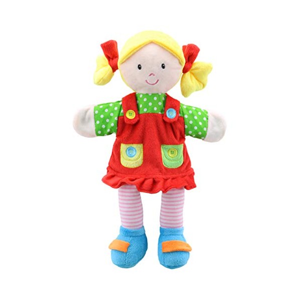 The Puppet Company - Story Tellers - Girl (Light Skin Tone) Hand Puppet