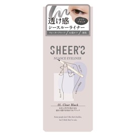 sheers Nuance Eyeliner 01 Clear Black
