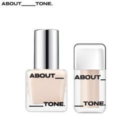ABOUT TONE Skin Layer Fit Foundation & Concealer Set 2items, Foundation#$%Concealer:21 Cool Light-21 Warm Light