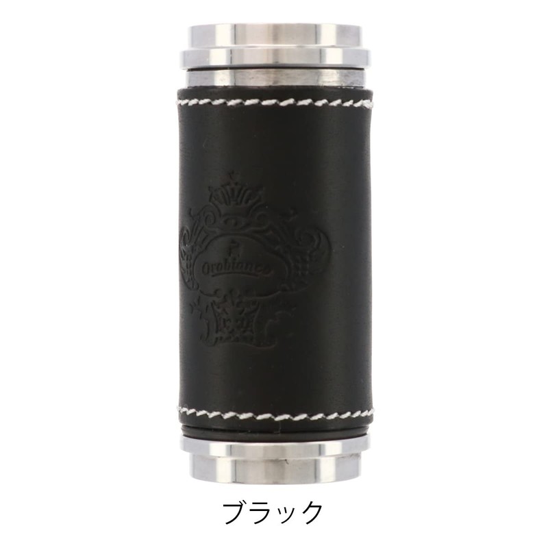 Orobianco ORA-001 Men's Portable Ashtray, Stylish, Genuine Leather, Made in
