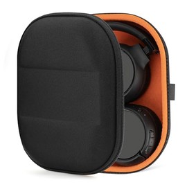 Geekria Funda para Auriculares Shield Compatible con JBL Tune 600BTNC/510BT/500BT, Jr 310BT, Bolsa de Transporte rígida de Repuesto para Viajes con Almacenamiento de Cables (Negra)