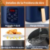 Eco R Freidora Aire Multifincional Cocina Digital 6.8l Touch