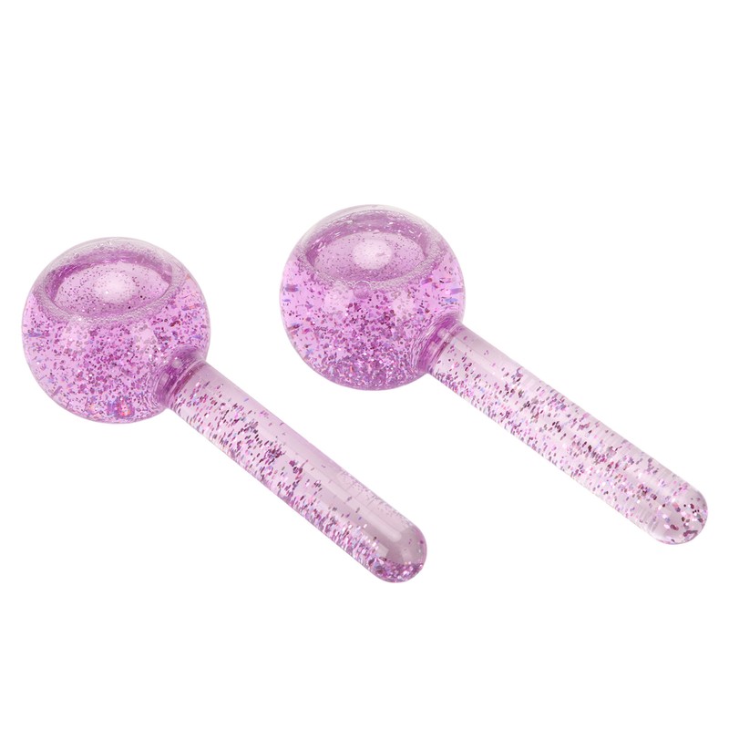 Glass Cooling Massage Ball Reduce Swelling Promote Circulation Cold Compress