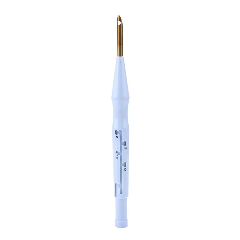 Embroidery Needle, Punch Adjustable Needle Pen Kit Tool, for Sewing