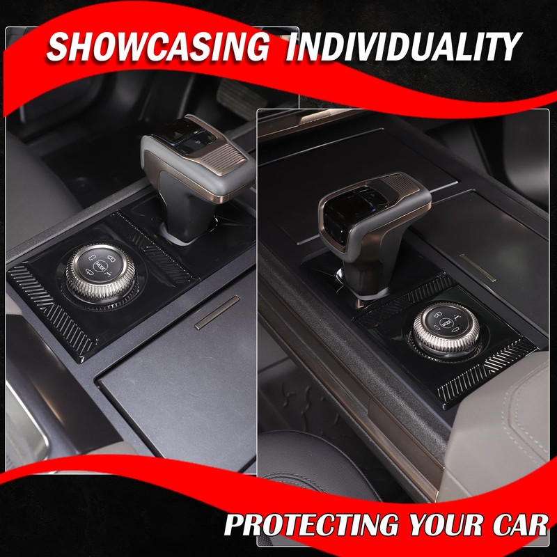 Suetlcoity for Hummer EV Accessories Gear Shift Frame Cover Trim