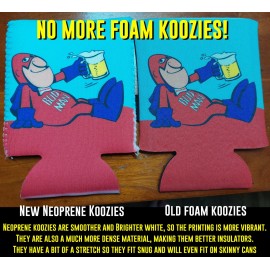 FUNNY CAN/BOTTLE HOLDER GOLFERS KOOZIE! I GOT A HOLE IN ONE! FREE SHIPPING!