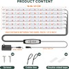 SDOVUERC 16'' 6 Bars Grow Light Strips for Indoor Plants