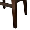 Linon Walt Brown Cow Print Bar Stool