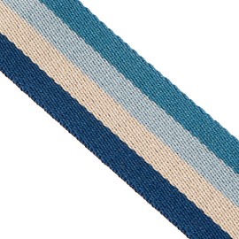 ZOOEASS Yoga Mat Strap, Adjustable Durable Yoga Mat Carrier & Stretching Strap, 5.9feet, Multiple Color Choices(Blue Stripe)