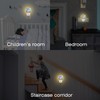 sndheke Beautiful White Lighthouse Night Light Plug into Wall, Ocean