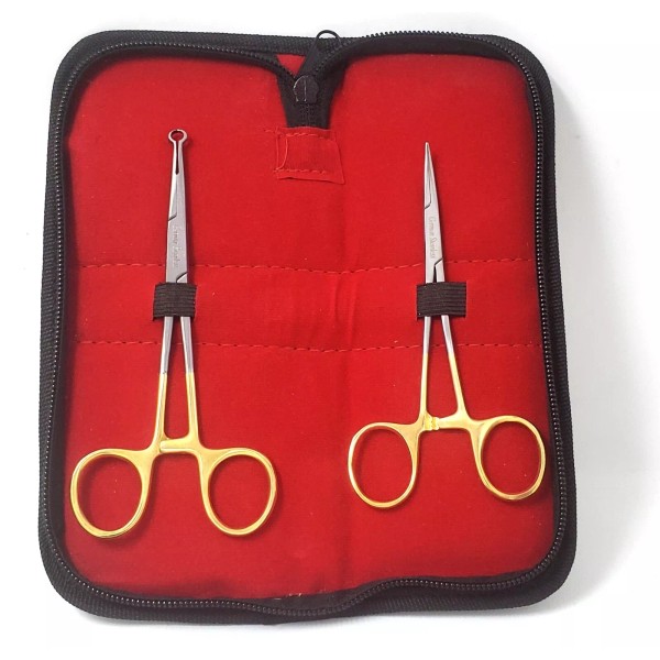 HTI No Scalpel Vasectomy Set of 2 Fixation Clamp &