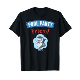 Pool Party Birthday Fun Friend Buddy Family Cool Orca Whale T-Shirt