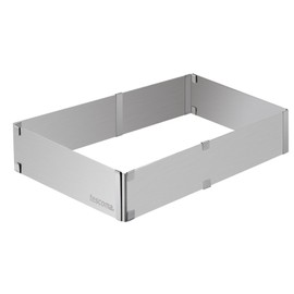 Tescoma Rectangular Adjustable Baking Frame 28X20-50X34 cm Delicia, Assorted, 19.8 x 5.8 x 29.1 cm