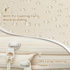 Compression Packing Cubes for Backpack 5 Beige