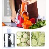 Ourokhome Vegetable Mandoline Slicer Chopper- Rotary Cheese Grater with 3
