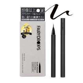 Fairy Drops Flat Blush Liner, Popular Liquid Eyeliner, Eyeliner, Eyeliner, No Falling, No Smuding, Skillless, Liquid Ranking, Deep Black, Fairydrops Eyeliner (DEEP BLACK)