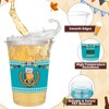 Jingmore 120 Pcs Oktoberfest Plastic Cups 16oz Oktoberfest Party Supplies