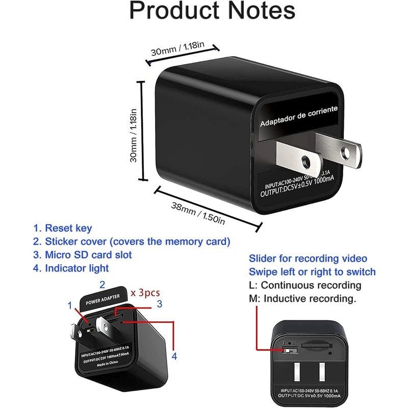 Mini Compact Camera Compact Camera Non-WiFi Camera Non-IP Camera, Portable