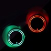 Ruiqas Car Cup Holder LED Light Mat Universal Color Changing