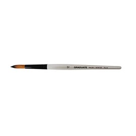 Daler-Rowney Graduate Multi-Technique Brush, Synthetic Hair, Short Handle, Round, 12