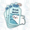 3 Pcs Drink Water Sticker, Hydration Sticker, Remember Drink Water