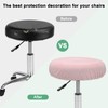 M METERXITY 2-Pack Bar Stool Covers Round, for 12-14 Inch