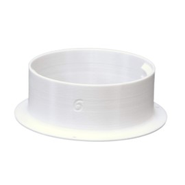 intulon Portable A/C AC Air Conditioner Exhaust Hose Flange Wall Mount - Omnidirectional Clockwise Counterclockwise 6MNT (6 inch)