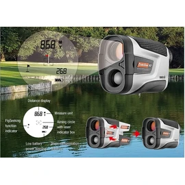Caddytek Golf Laser Rangefinder with Pin Seeking and Slope CaddyView V2