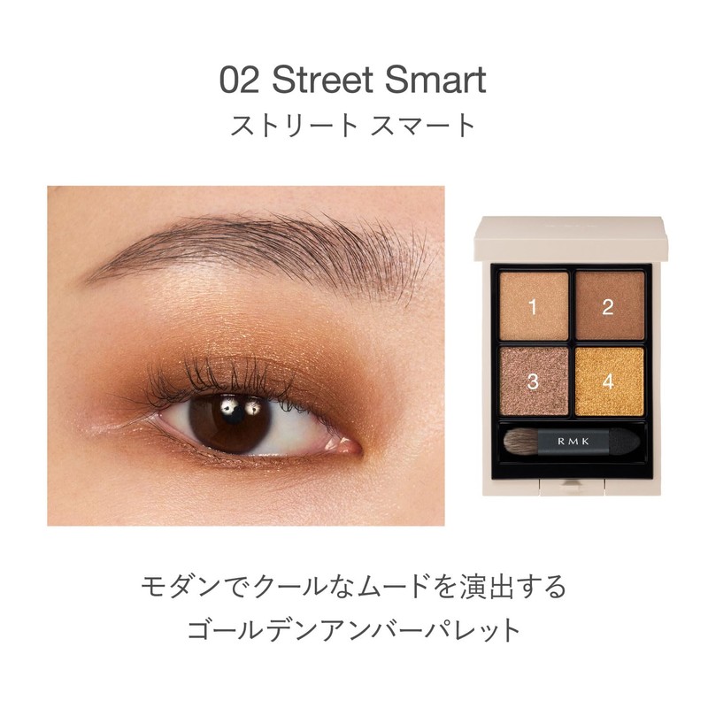 RMK Synchromatic Eyeshadow Palette 02 Street Smart Synchromatic Eyeshadow Palette