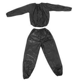 Kisangel Sweat Suit for Men Workout Sauna Suit Sweat Top and Pants Set Promote Sweating Toxin Removal