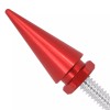 YHMTIVTU Red Windshield Trims Bolts Spike Screws Kit Fit For