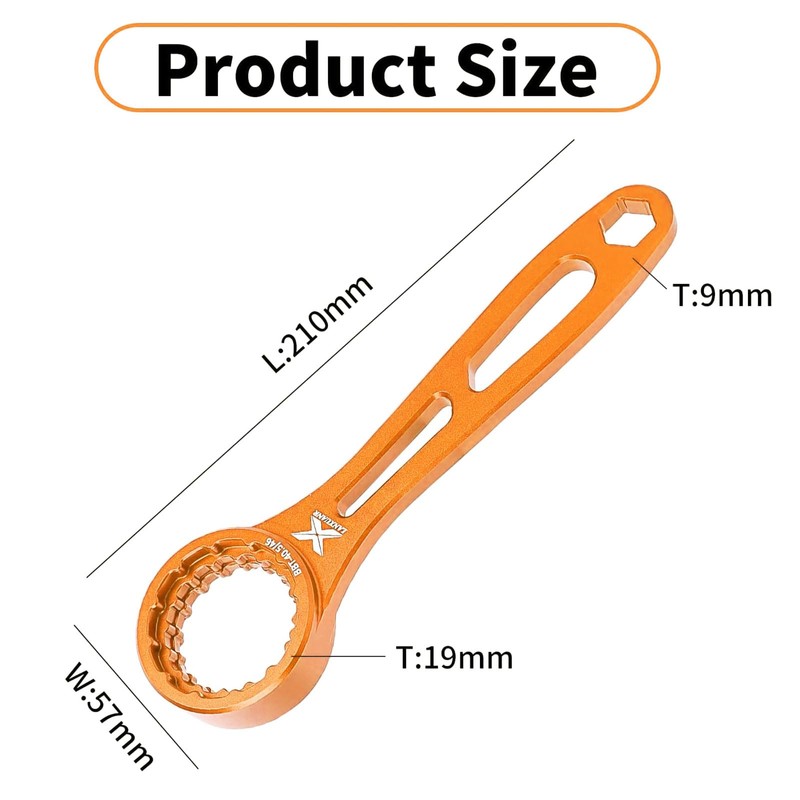 4 in 1 Multifunction Bike Bottom Bracket Tool BB Wrench