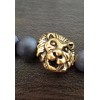 Unbranded Rasta Reggae Colors Bead Lion Head Stretch Bracelet Jewelry