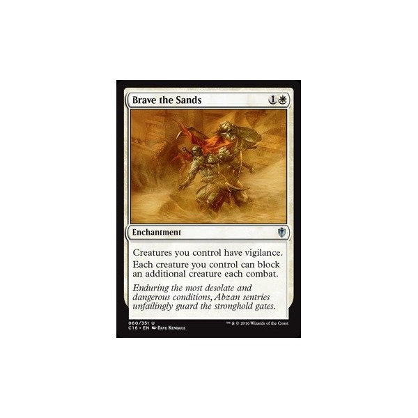 Magic The Gathering - Brave The Sands (060/351) - Commander 2016