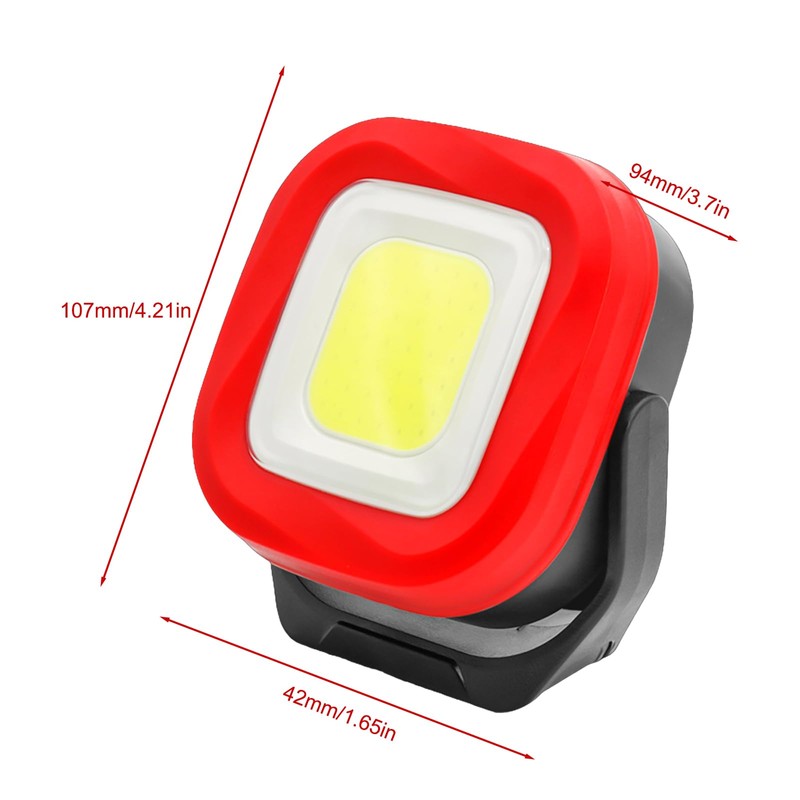 1000 Lumen LED Spotlight, LED Work Light with 4 Light