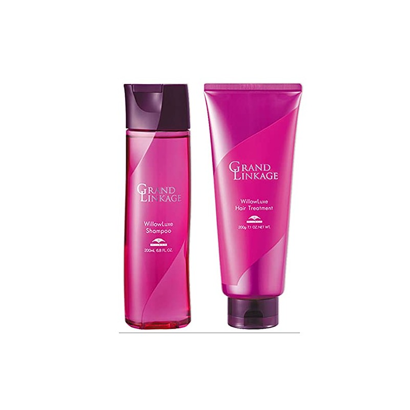 Milbon Grand Linkage Willow Luxe Shampoo 200mL + Treatment 200g