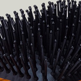 Aromatica Wooden Scalp Brush Medium M Size 65x200mm Wooden Paddle Scalp Massage Comb / 아로마티카 우든 스칼프 브러쉬 미디엄 M사이즈 65x200mm 나무 패들 두피 마사지 빗