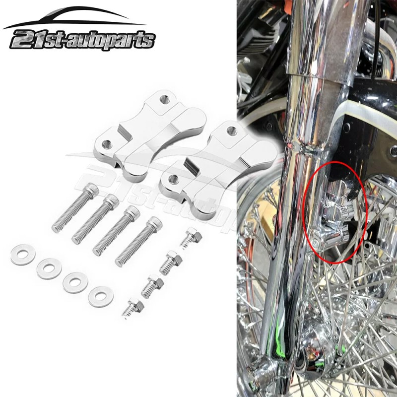 21ST For Harley Softail 21" Wheel Chrome CNC Fender to