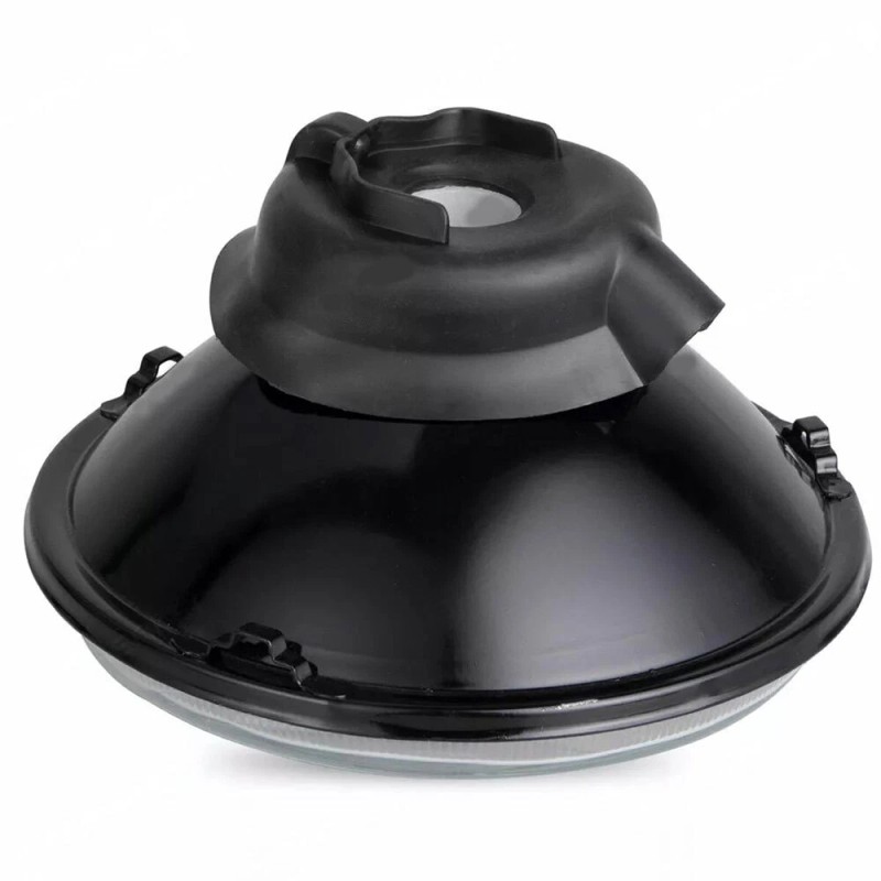 Bricologht 4x 5.75" 5-3/4" GLASS LED Headlights High-Low Beam For