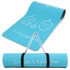Shirotan Yoga Mat with Carrying Band, Mother Garden, Yoga Mat,