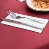300-Pack BloominGoods Disposable Bathroom Napkins | Single-Use Classic Lite Linen-Feel