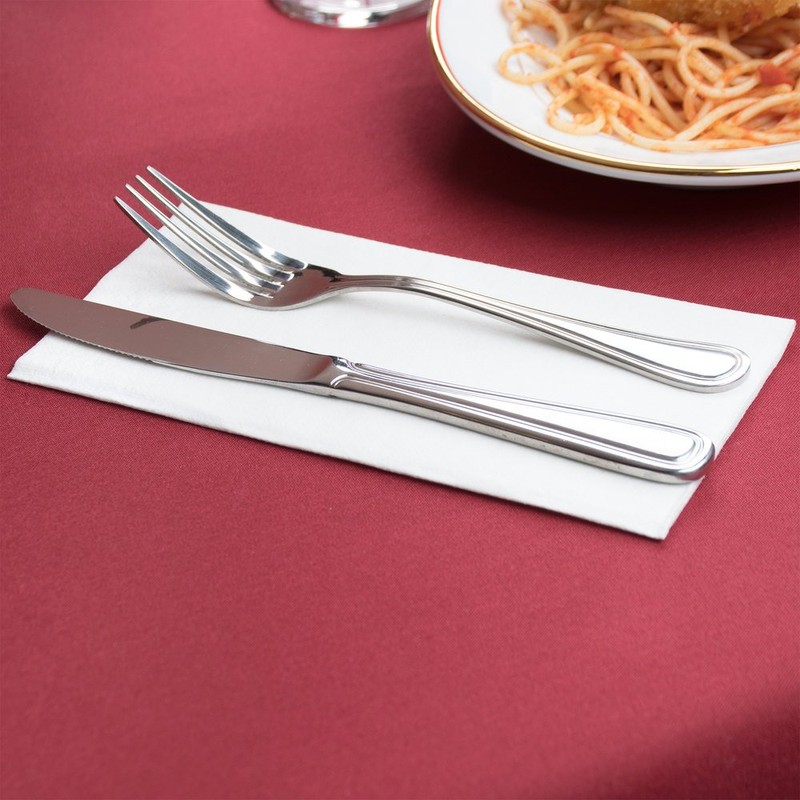 300-Pack BloominGoods Disposable Bathroom Napkins | Single-Use Classic Lite Linen-Feel