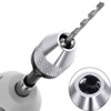 Fongmore 2 Pieces 1/4 Inch Hex Shank Keyless Drill Chuck