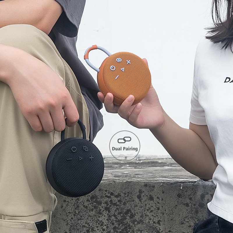 Bluetooth Speaker,MusiBaby M77 Shower Speaker, Bluetooth Speaker Wireless,Dual Pairing,Bluetooth 5.2,Loud
